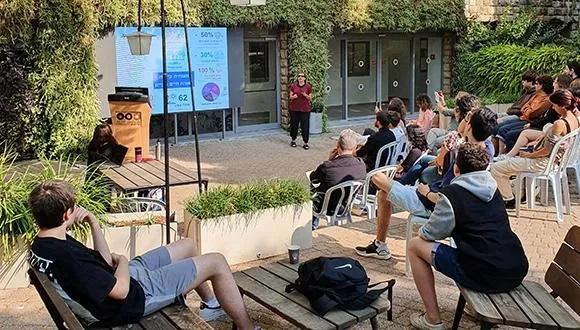 Hundreds participated in the Climate Day event at Tel Aviv University